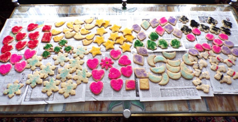 12 Assort. Mini Cutters for Pastry Fondant Crafts Heart Star Moon Diamond Spade gallery