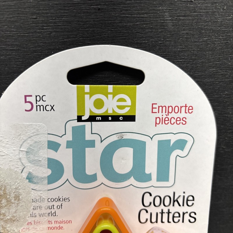 joie 5 pc star cookie cutter gallery
