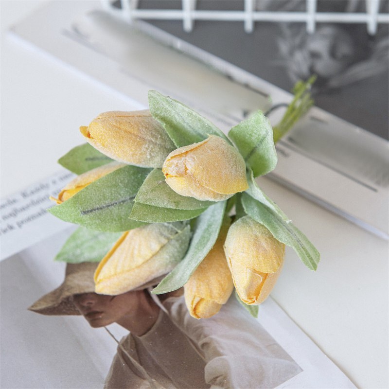 Party Supplies Artificial Flower Wedding Spring Garden Bouquet DIY Decoration gallery