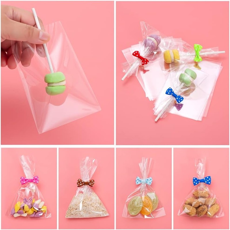 320Pcs Cake Pop Sticks Kit - 6" Lollipop Sticks, Bags & Ties for Party Treats gallery