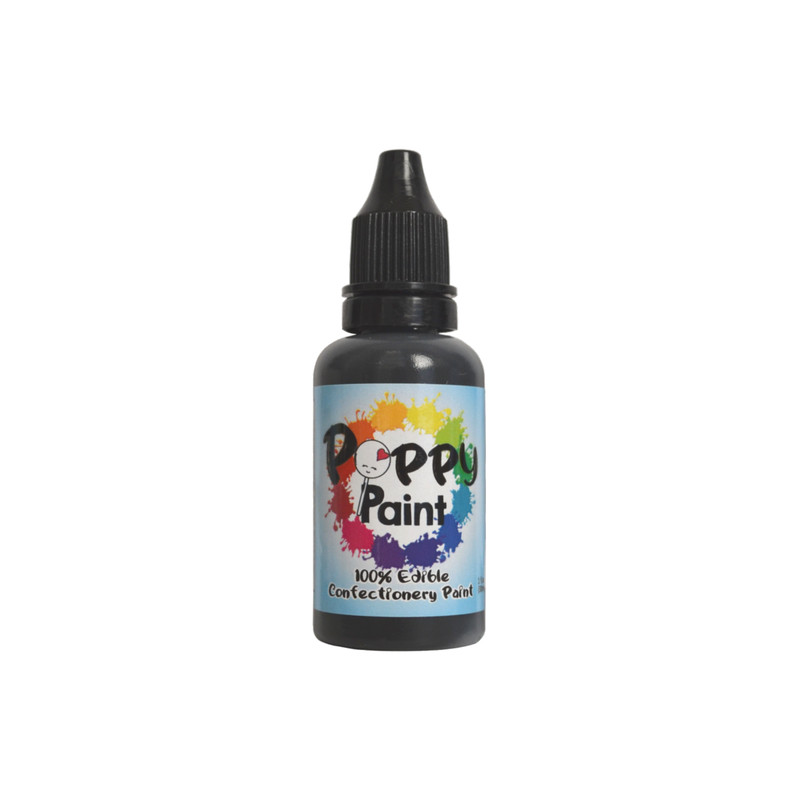 Black Poppy Paint