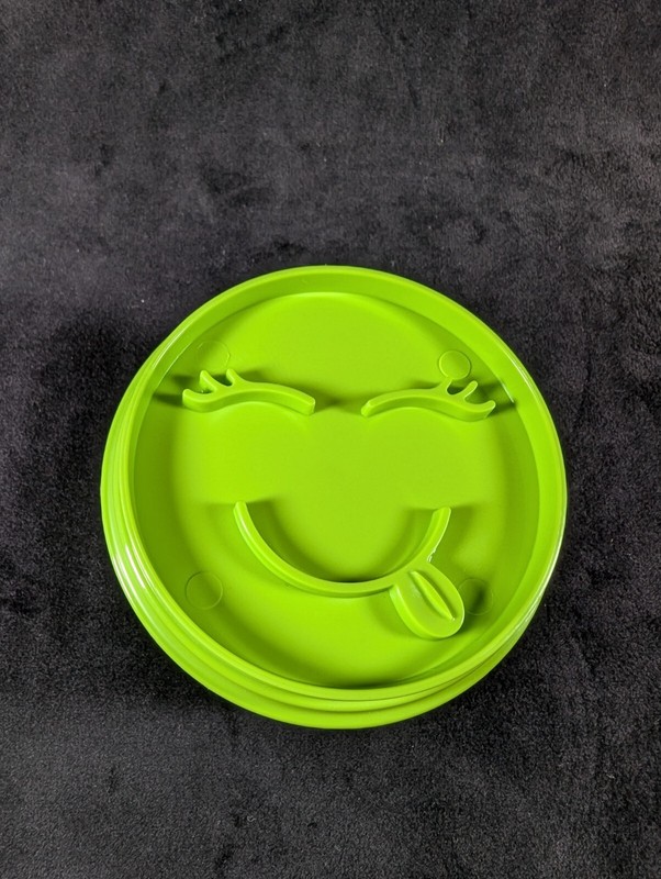 Pampered Chef Emoji Cookie Cutter Set #1443 Set of 7 Green gallery