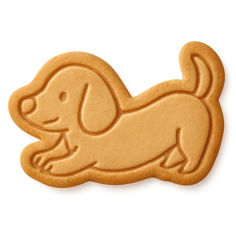 Stretching Dachshund Cookie Cutter - 4x2.2" Fun Baking Design Set gallery