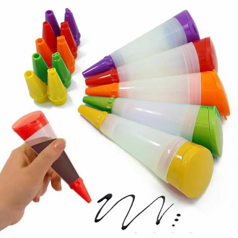 Silicone Piping Pen Non-stick Silicone Cake Decorating Baking Accessory gallery