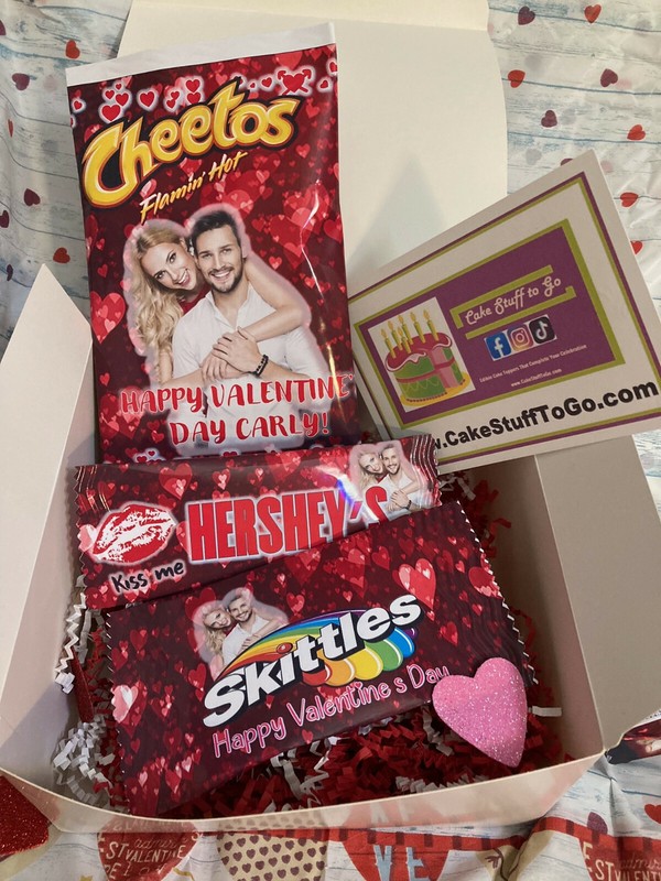 Valentine’s Day Custom Personalized Gift Set Box for 1