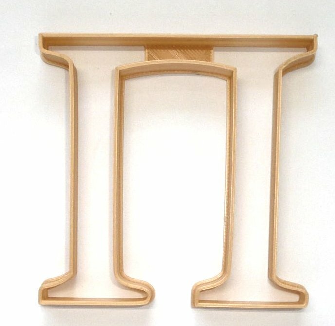 PI GREEK LETTER FRATERNITY SORORITY COOKIE CUTTER USA PR4338