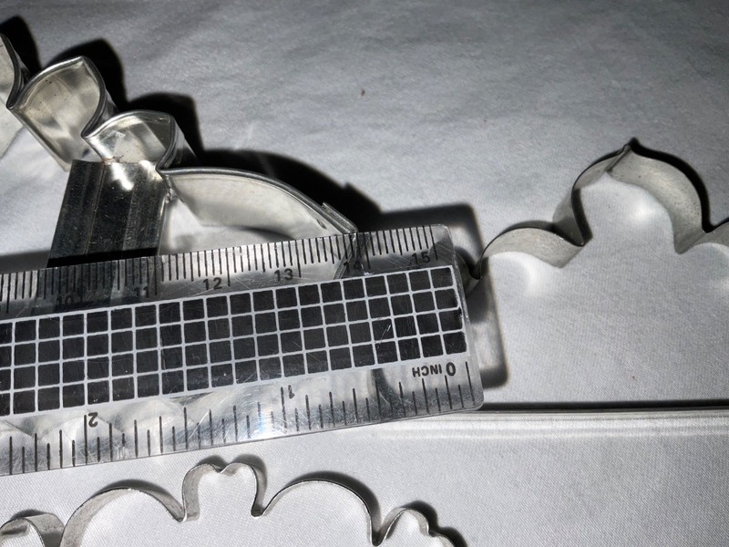 14cm Bush Shaped Cookie Cutter 3 Pc Set Fondant Mold Decorate Sugar gallery
