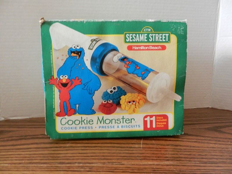 Hamilton Beach Sesame Street Cookie Monster Cookie Press