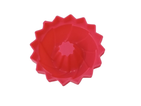 12 Pcs Red Mini muffin mold steamed cake Puteri Ayu kuih Puteri kue putu mould