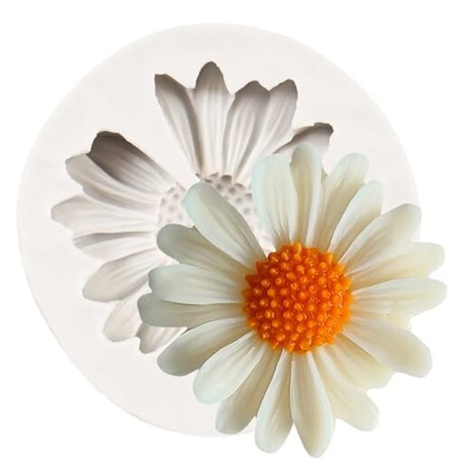 Chrysanthemum Flower Silicone Mold Daisy Flower Fondant Cake Molds For Style A