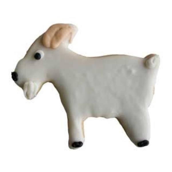 Farm Goat Cow Face Pennant Country Ribbon Animals Cookie Cutter Set 4 pc 4H FFA gallery