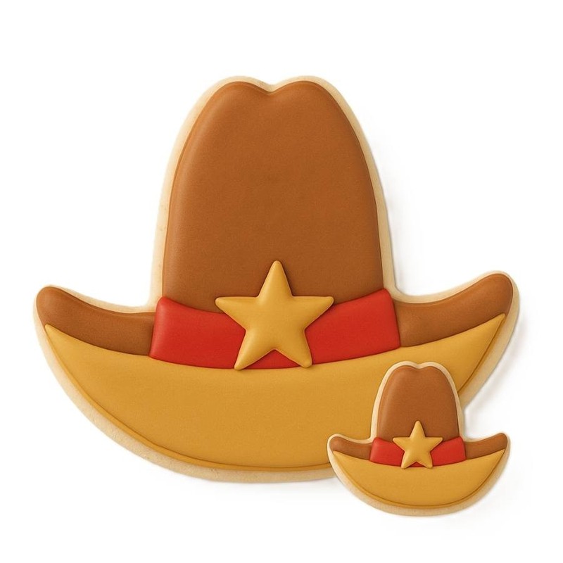 Western Cowboy Hat 3.5'' Cookie Cutter Metal gallery