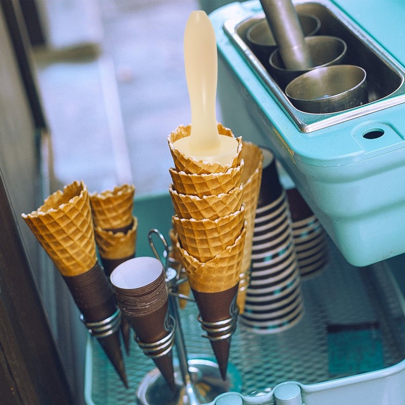 Ice Cream Molding Cone Shaping Tool Form Making Waffle Cones gallery