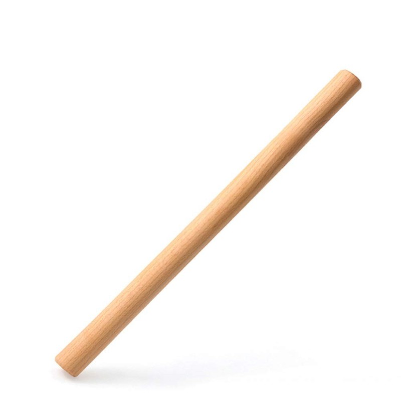 Non Stick Wood Dough Roller Classic French Rolling Pin For Baking Pizza