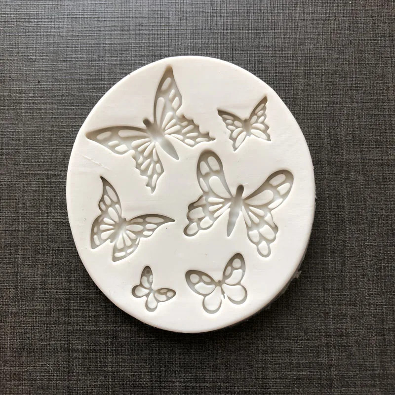 Butterfly Fondant Silicone Sugarcraft Wedding Cake Decorating Tools Resin gallery