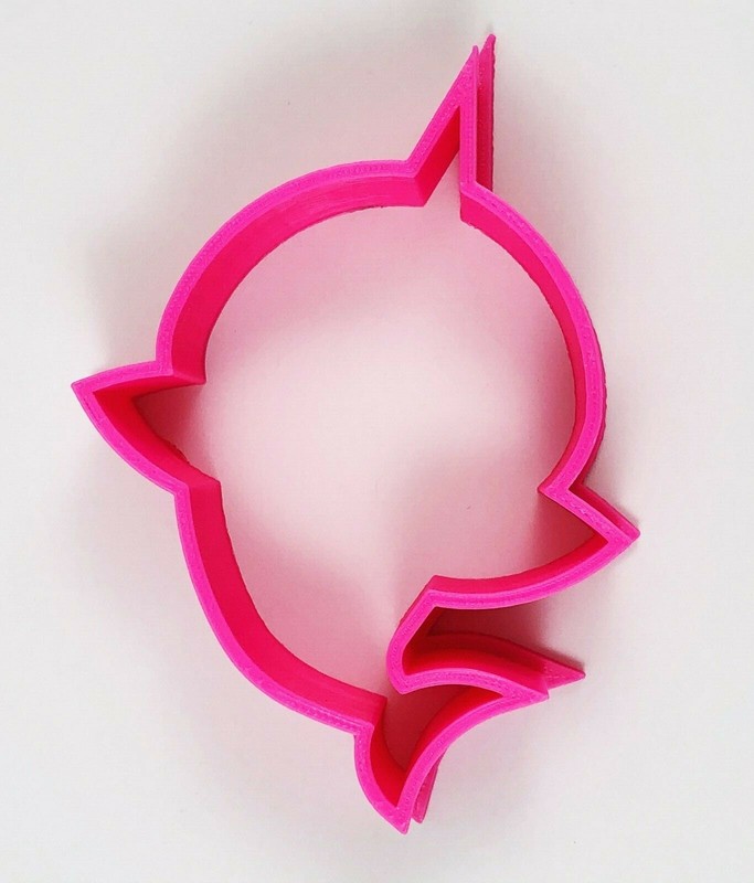 Baby Shark Cookie Cutter--3D Printed Kitchen Baking Animal Kids Daddy Mommy gallery