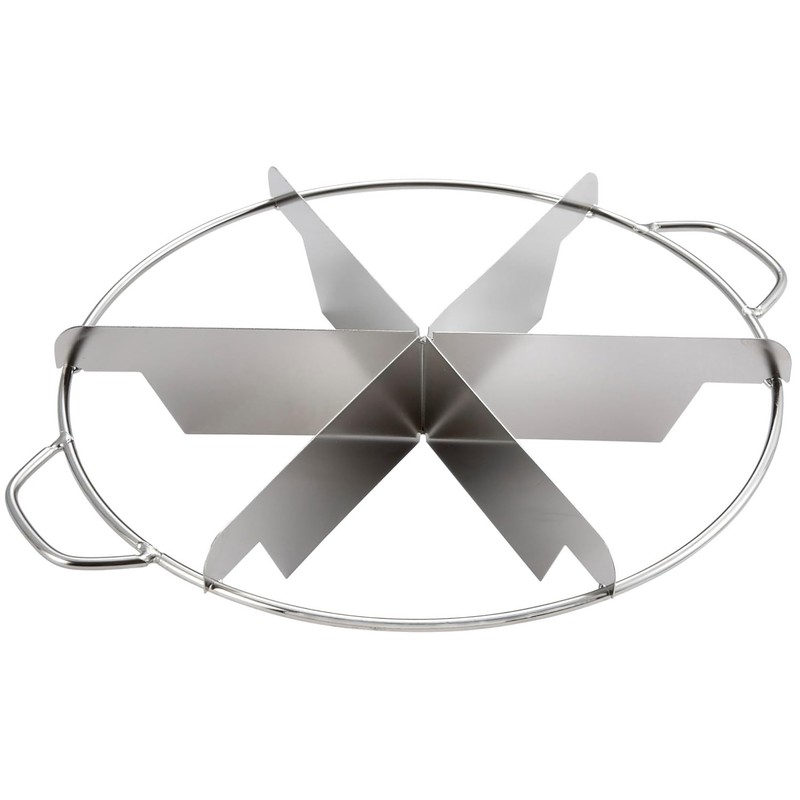 6 Slice Pie Cutter, 10-Inch Stainless Steel
