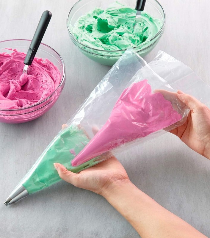 100 Pcs 12 Inch Disposable Piping Bags Anti Burst Icing Bags for Cake Decor gallery