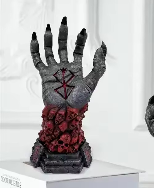 10 in devil's hand Resin, plaster, soap, candle mold gallery