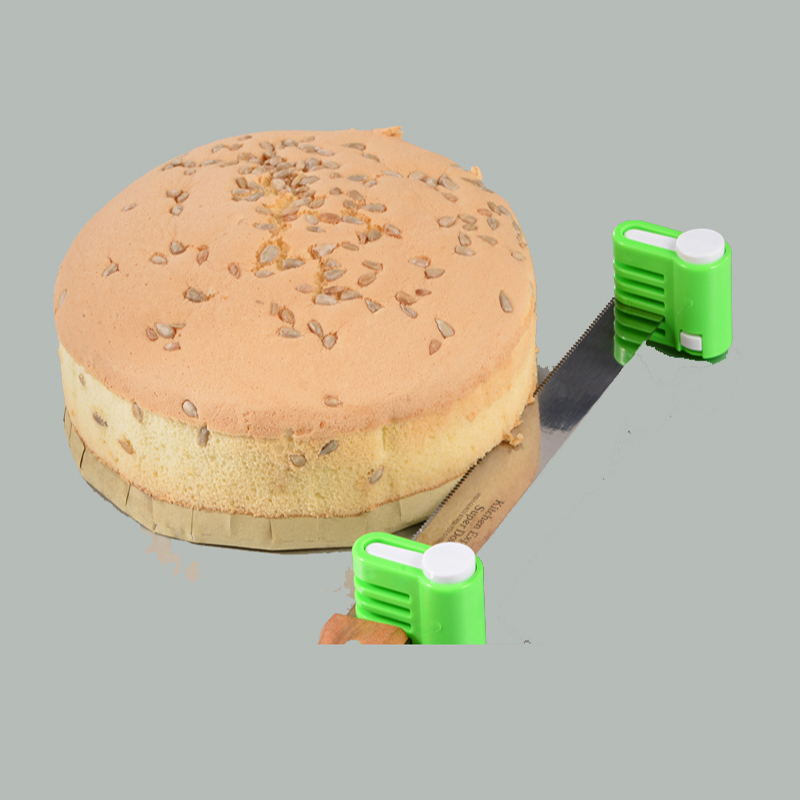 2Pcs 5 Layers Kitchen DIY Cake Bread Cutter Leveler Slicer Cutting Fixator Tools gallery