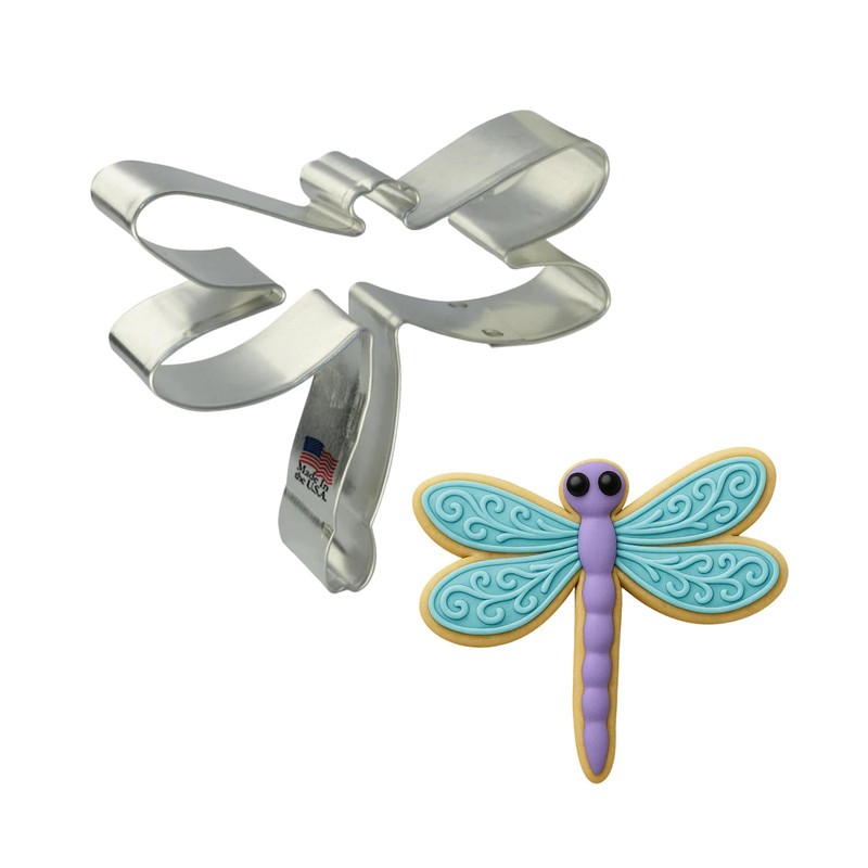 Cookie Cutter 7 Piece Insect 3.5 in Dragonfly, 4.25 in Caterpillar, 3 in Lady... gallery