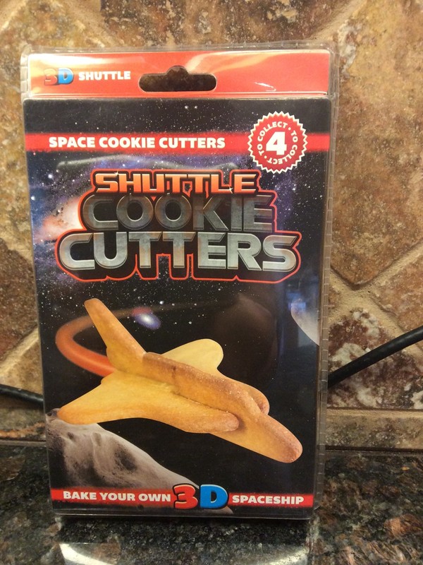 Cookie Cutter 3D Bake Your Own Spaceship Shuttle New