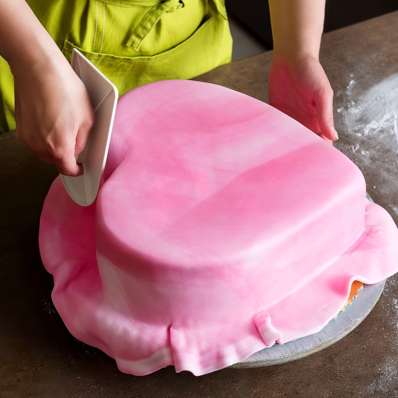 Foams Cake Model Heart-shaped Cake Model Baking Dummy rotating cake stand gallery