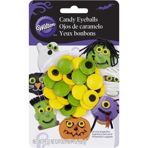 Wilton 710-0132 Halloween Large Spooky Candy Eyeballs 1oz FAST SHIP! D96