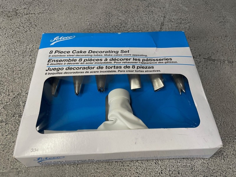 HIC Ateco Pastry Decorating Set **NEW**