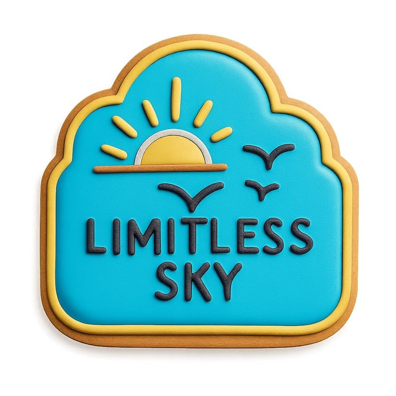 Limitless Sky Cloud Cookie Cutter – 4×3.6″ Creative Kitchen Design