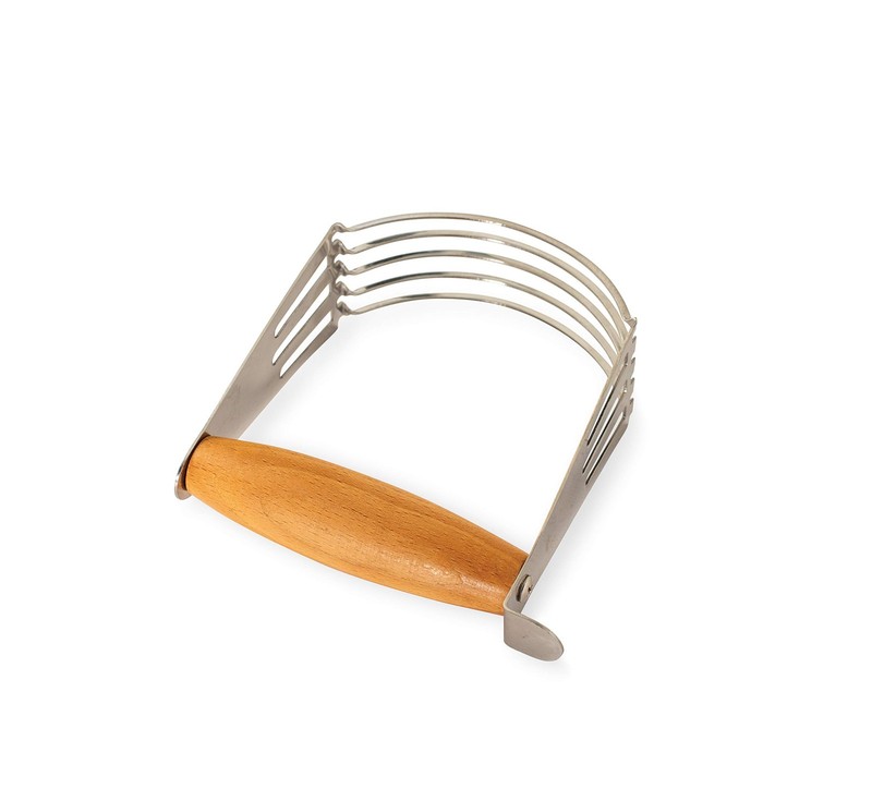 Pastry Blender with Beechwood Handle, Stainless steel blades
