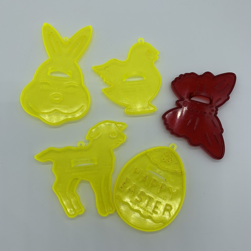 AMSCAN Cookie Cutter Easter Themed Egg Lamb Mixed Lot Crafts gallery