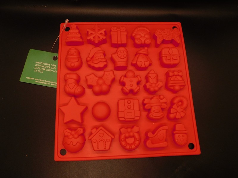 Brother sister christmas party silicone mold Christmas Icons 25 Cavities