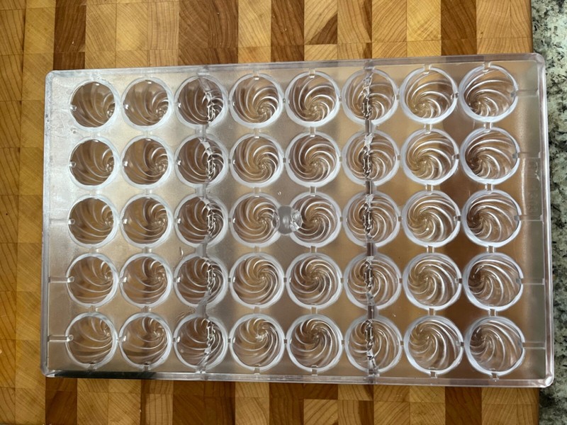 polycarbonate bonbon 5 molds set