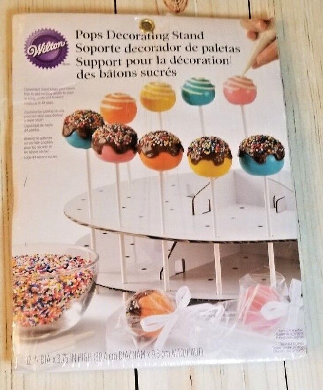 Wilton Cake Pop Decorating Stand or Display Stand Holds up to 44 Cake Pops NEW