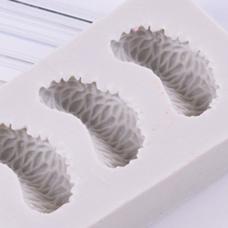 4 Cavity Tangerine Orange Slice Silicone Mold Fondant Icing Mould DIY Cake Decor gallery