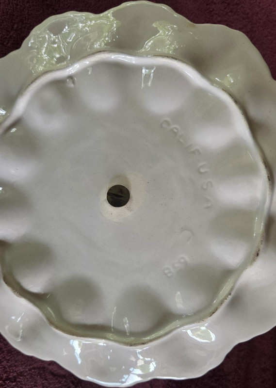 Antique White Ceramic Round Egg plate with Handle, Glossy Solid