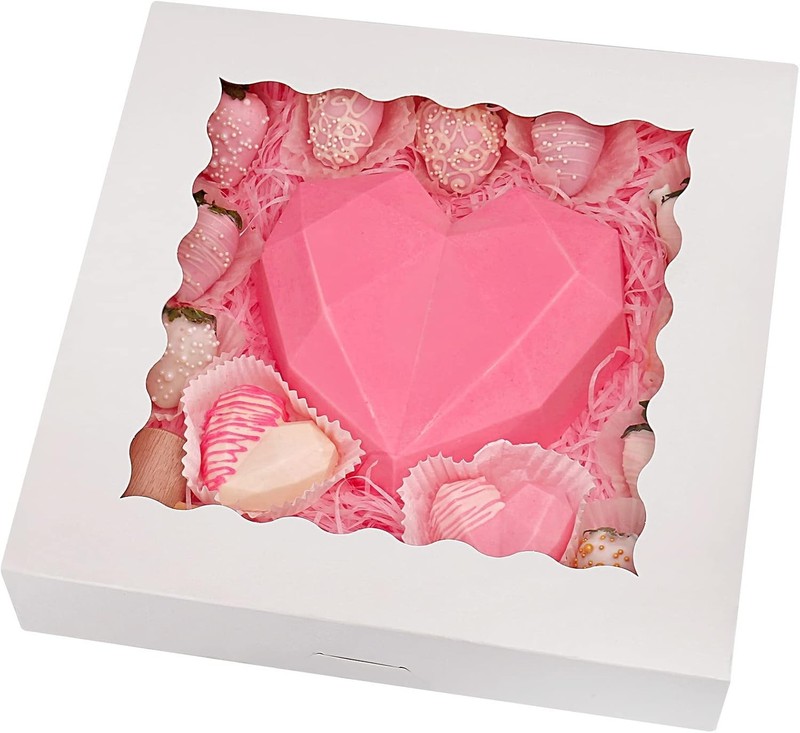20-Pack Pie Boxes with Window - 12" x 12" x 2.5" gallery