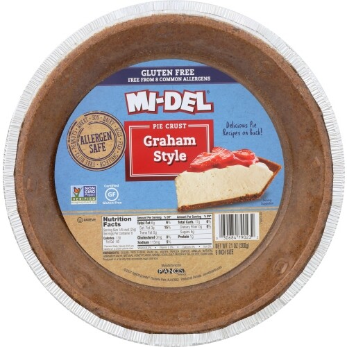 Pie Crust Gf Graham Style 7.1 Oz(Case Of 12) by Midel