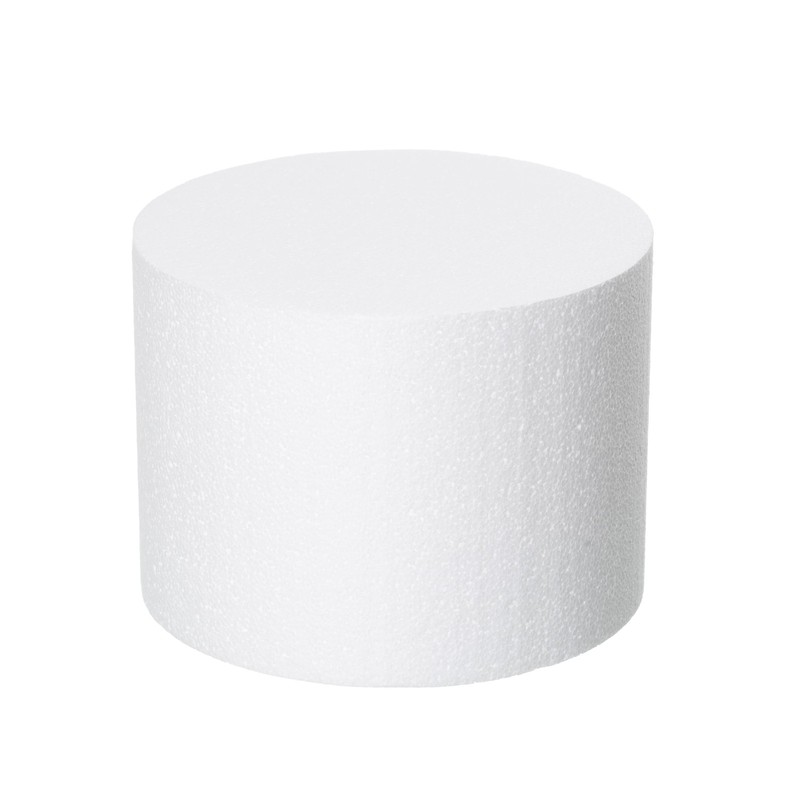 8 x 6 Inch Foam Cake Dummy 1 Pack White Dummy Cakes Styrofoam Sets Fake Cake …