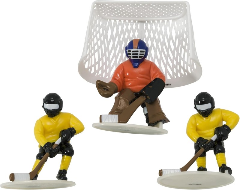Hockey FaceOff DecoSet Cake Decoration gallery
