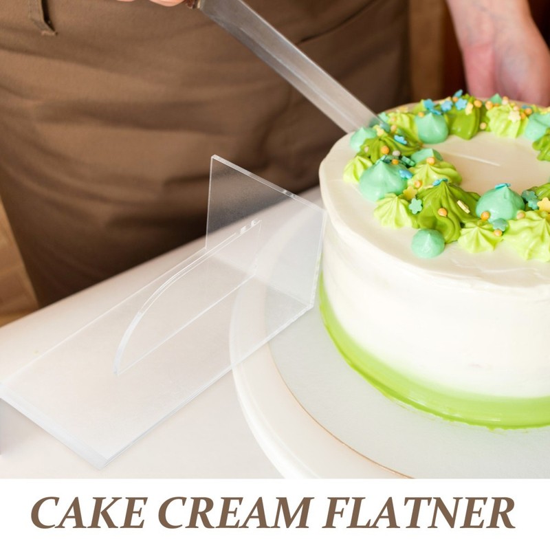 Sharp Edge Smoother by Carol Large Fondant Acrylic Scraper Cake Decorating gallery