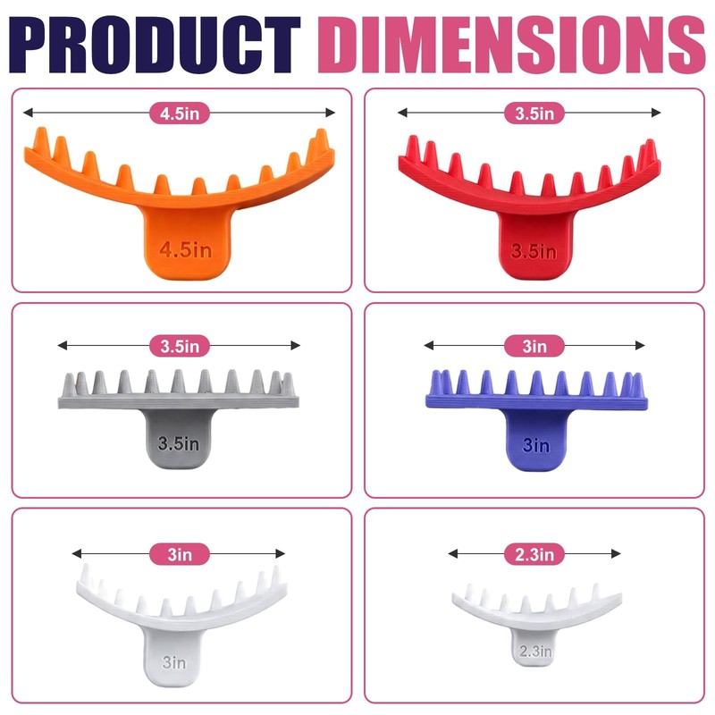 Hushee 6 Pcs Cake Arch as shown in the figure, white, red, purple and yellow gallery