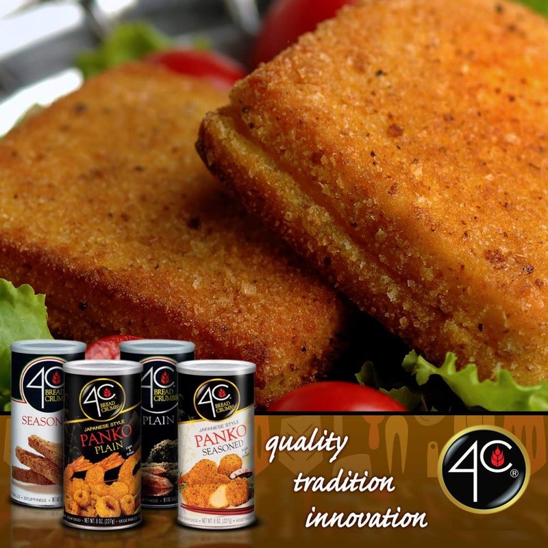 4C Salt Free Bread Crumbs, Seasoned, Premium Regular & 12 Ounce (Pack of 3) gallery