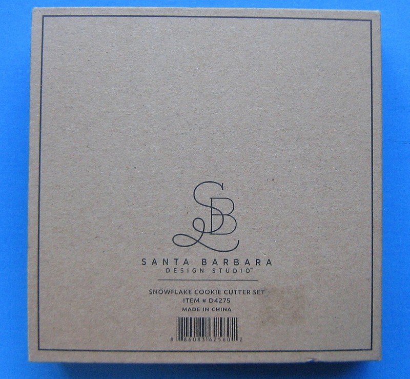 SNOWFLAKE COOKIE CUTTER 6 Pc. Nesting Set by Santa Barbara Design Studio ex cond gallery