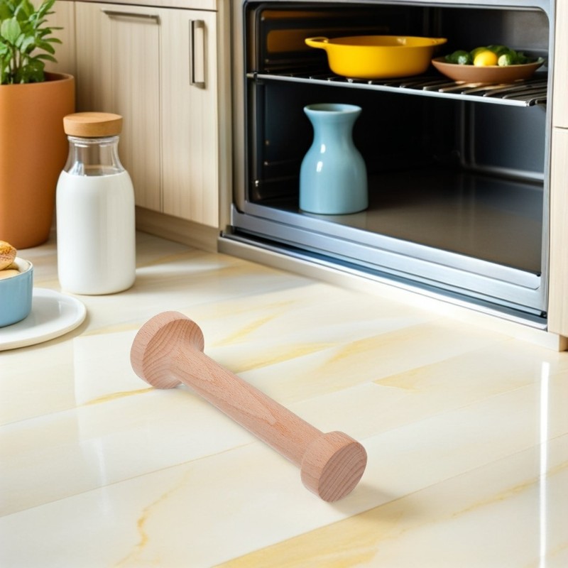 2 Pcs Wooden Tart Tamper Dual Sided Pastry Mold Pie Dough Press Baking Tool gallery