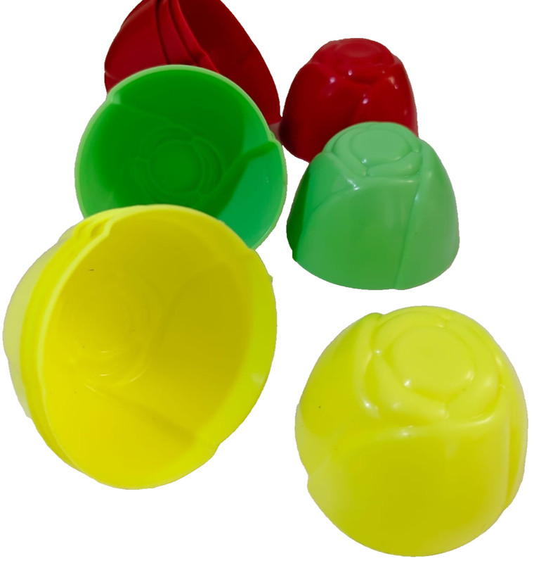 16 Pcs Colorful Vibrant Rose Flower Molds Reusable Jelly Pudding Cup gallery