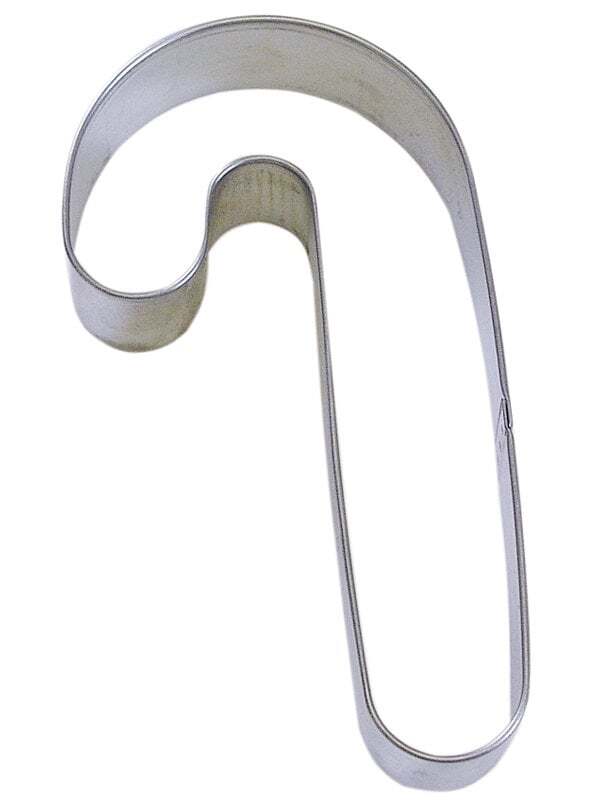 Candy Cane Christmas 5.5'' Cookie Cutter Metal