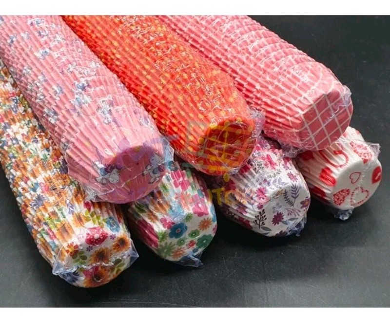 100pcs 6cm Paper Cup Cake/ Cup Cakes Corn Flakes/ London Al gallery