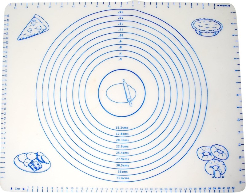 Silicone Pastry Mat with Measures, One Size